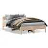 Image de Cadre De Lit Sans Matelas 150x200 Cm Bois De Pin Massif Vidaxl