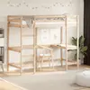 Image de Lit Superposé Sans Matelas 100x200 Cm Bois Massif De Pin Vidaxl