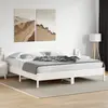 Image de Cadre De Lit Sans Matelas Blanc 180x200 Cm Bois Massif De Pin Vidaxl