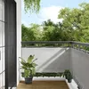 Image de vidaXL Écran de Balcon Brise-vue de Jardin Écran de Protection Écran dIntimité Terrasse Extérieur Gris Clair 75x400 cm 4000001