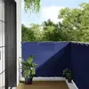 Image de Écran De Balcon Bleu 120x700 Cm 100% Polyester Oxford Vidaxl