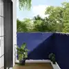 Image de Écran De Balcon Bleu 120x800 Cm 100% Polyester Oxford Vidaxl