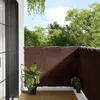 Image de vidaXL Écran de Balcon Brise-vue de Jardin Écran de Protection Écran dIntimité Terrasse Extérieur Marron 120x700 cm 4000396