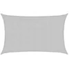 Image de Voile D'ombrage Gris Clair 8x5 M 100% Polyester Oxford Vidaxl