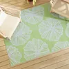 Image de vidaXL Tapis dextérieur vert 140x200 cm PP tapis de jardin tapis de sol moquette de sol carpette tapis de patio 368596
