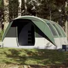 Image de vidaXL Tente de camping tunnel 7 personnes vert imperméable tente tente de jardin abri extérieur tente de camping abri 94625