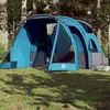 Image de vidaXL Tente de camping tunnel 4 personnes bleu imperméable tente abri de camping abri de jardin tente de jardin abri 94744