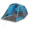 Image de Vidaxl tente de camping tunnel 4 personnes bleu imperméable