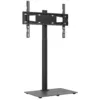 Image de Meuble Tv D'angle 1 Niveau Pour 32-65 Pouces Noir Vidaxl