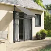 Image de vidaXL Auvent Rétractable Store avec Hauteur Réglable Marquise Soleil de Balcon Banne de Jardin Terrasse Patio 368736