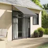 Image de vidaXL Auvent Rétractable Store avec Hauteur Réglable Marquise Soleil de Balcon Banne de Jardin Terrasse Patio 368737