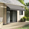 Image de vidaXL Auvent Rétractable Store avec Hauteur Réglable Marquise Soleil de Balcon Banne de Jardin Terrasse Patio 368740