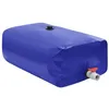 Image de vidaXL Réservoir dEau avec Robinet Pliable Conteneur dEau avec Tuyau dArrosage Bidon dEau pour Camping Randonnée 156325