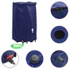 Image de Réservoir deau pliable - vidaXL - 1000 L - PVC - Robinet - Bleu