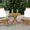 Image de Dessus De Table 50x50x2,5 Cm Octogonal Bois De Teck Massif Vidaxl