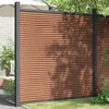 Image de vidaXL Panneau de Clôture Barrière de Protection Brise-vue Écran dIntimité de Terrasse Jardin Patio Extérieur Marron 4003981