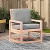 Image de Chaise De Jardin 57,5x63x76 Cm Bois Massif De Douglas Vidaxl
