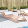 Image de Chaise Longue 205x60x31,5 Cm Bois Massif De Douglas Vidaxl