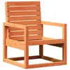 Image de Vidaxl chaise de jardin marron 57,5x63x76 cm bois de pin massif