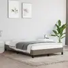 Image de Cadre De Lit Sans Matelas Taupe 120x190 Cm Tissu Vidaxl