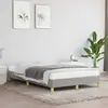 Image de Cadre De Lit Sans Matelas Gris Clair 120x190 Cm Tissu Vidaxl