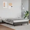 Image de Cadre De Lit Sans Matelas Gris 120x190 Cm Similicuir Vidaxl