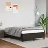 Image de Cadre De Lit Sans Matelas Noir 120x190 Cm Similicuir Vidaxl