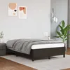 Image de vidaXL Cadre de lit sans matelas noir 120x190 cm similicuir 379522