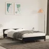 Image de vidaXL Cadre de lit sans matelas noir 120x190 cm velours 379549
