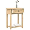Image de vidaXL Table console Corona 55x35x73 cm bois de pin massif table de canapé table dappoint table console de couloir 4002774