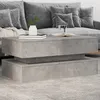 Image de Table basse - VIDAXL - 90x50x40 cm - Gris béton - Lumières LED RVB - Design contemporain