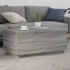 Image de Table Basse Avec Lumières Led Gris Sonoma 90x50x40 Cm Vidaxl
