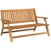 Image de Banc Relax Marron Bois D'acacia Massif Vidaxl