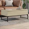 Image de vidaXL Table Basse Bout de Canapé avec Pieds Réglables Table dAppoint Salon Salle de Séjour Intérieur Moderne Chêne 845377