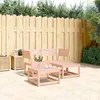 Image de vidaXL Salon de Jardin 3 pcs Sièges de Patio Ensemble de Meubles Mobilier de Terrasse Arrière-cour Extérieur Bois Massif 3216988