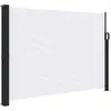 Image de Auvent Latéral Rétractable Blanc 140x300 Cm Vidaxl