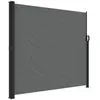 Image de Store Latéral Rétractable Anthracite 180 X 300 Cm Vidaxl