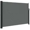 Image de Store Latéral Rétractable Anthracite 140 X 600 Cm Vidaxl