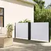 Image de Auvent Latéral Rétractable Blanc 100x600 Cm Vidaxl