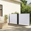 Image de vidaXL Auvent latéral rétractable blanc 140x600 cm 4004616
