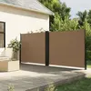 Image de Auvent Latéral Rétractable Taupe 160x1000 Cm Vidaxl