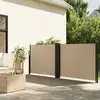 Image de Auvent Latéral Rétractable Beige 140x1200 Cm Vidaxl