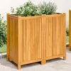 Image de vidaXL Jardinière avec Doublure Lit Surélevé Bac à Fleurs Pot de Plantes Boîte à Fleurs Jardin Patio Terrasse 84x42x75 366437