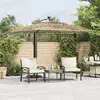 Image de Parasol De Jardin Avec Mât En Acier Marron 246x246x230 Cm Vidaxl