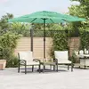 Image de Parasol De Jardin Avec Mât En Acier Vert 248x248x248 Cm Vidaxl