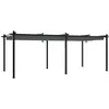 Image de Tonnelle Avec Toit Rétractable Anthracite 3x6 M Aluminium Vidaxl