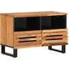 Image de Meuble Tv 70x34x46 Cm Bois D'acacia Massif Vidaxl