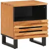 Image de Table De Chevet 40x34x46 Cm Bois D'acacia Massif Vidaxl