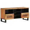 Image de Meuble Tv 100x34x46 Cm Bois D'acacia Massif Vidaxl