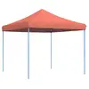 Image de Tente Réception Pliable Escamotable Terre Cuite 292x292x315 Cm Vidaxl